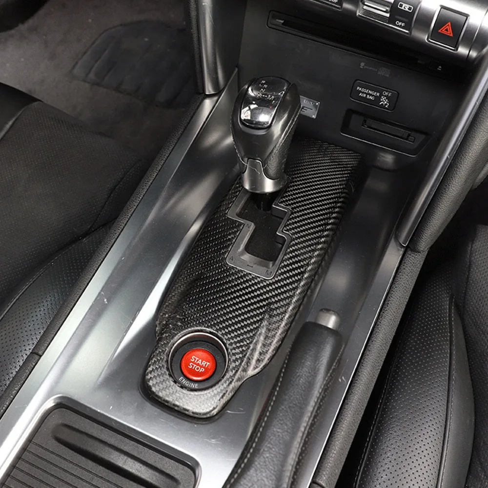 Real Carbon Fiber Car Central Control Shift Gear Panel Cover Trim For Nissan GTR R35-X67A
Real Carbon Fiber Car Central Control Shift Gear Panel Cover Trim For Nissan GTR R35-X67A