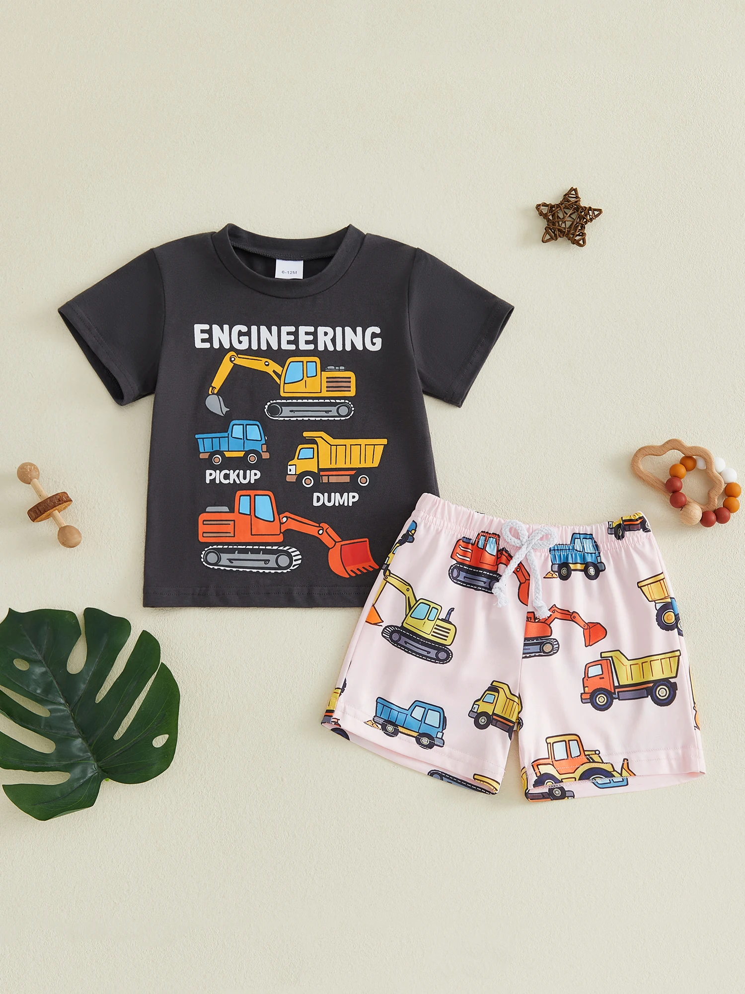 Adorable Infant Boy Beachwear Set with Cute Shark Print Tank Top and Matching Swim Trunks for Summer Fun
Adorable Infant Boy Beachwear Set with Cute Shark Print Tank Top and Matching Swim Trunks for Summer Fun