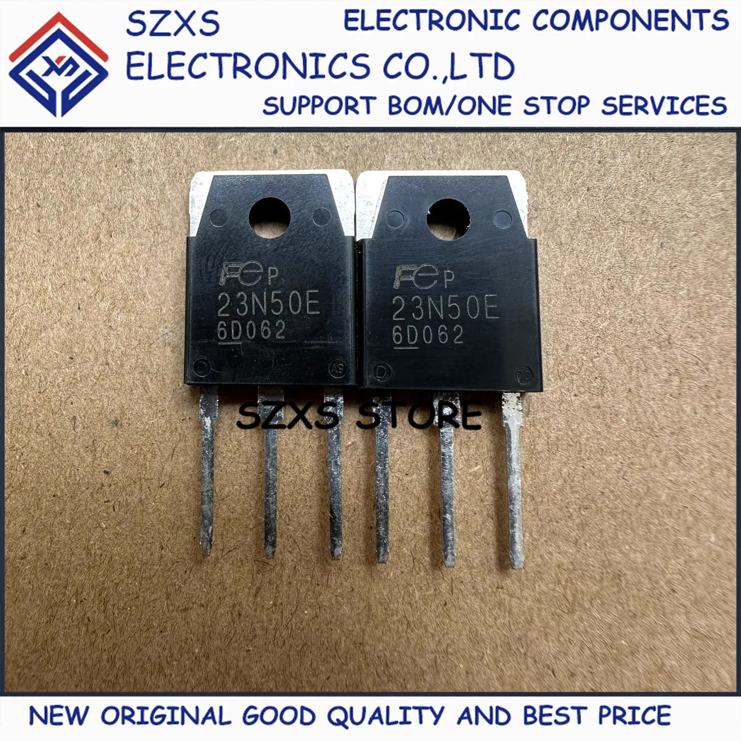 New Original 10Pcs 23N50E FMH23N50E TO-3P 500V 23A MOSFET Field-Effect Transistor In Stock Electronic Components Good Quality
New Original 10Pcs 23N50E FMH23N50E TO-3P 500V 23A MOSFET Field-Effect Transistor In Stock Electronic Components Good Quality