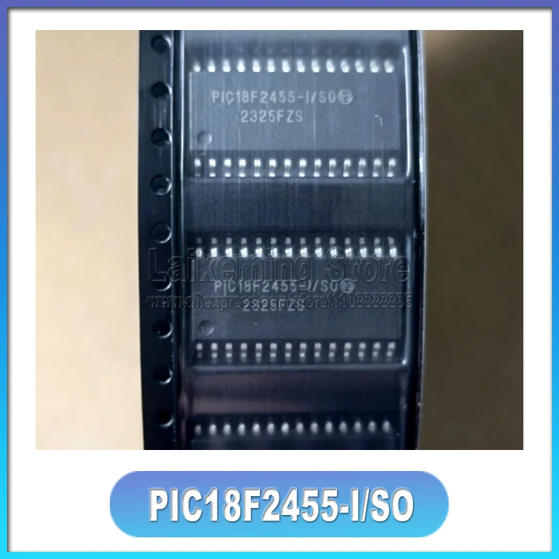 1PCS PIC18F2455-I/SO PIC18F2455T-I/SO PIC18F2455 SOP28 100% New
1PCS PIC18F2455-I/SO PIC18F2455T-I/SO PIC18F2455 SOP28 100% New