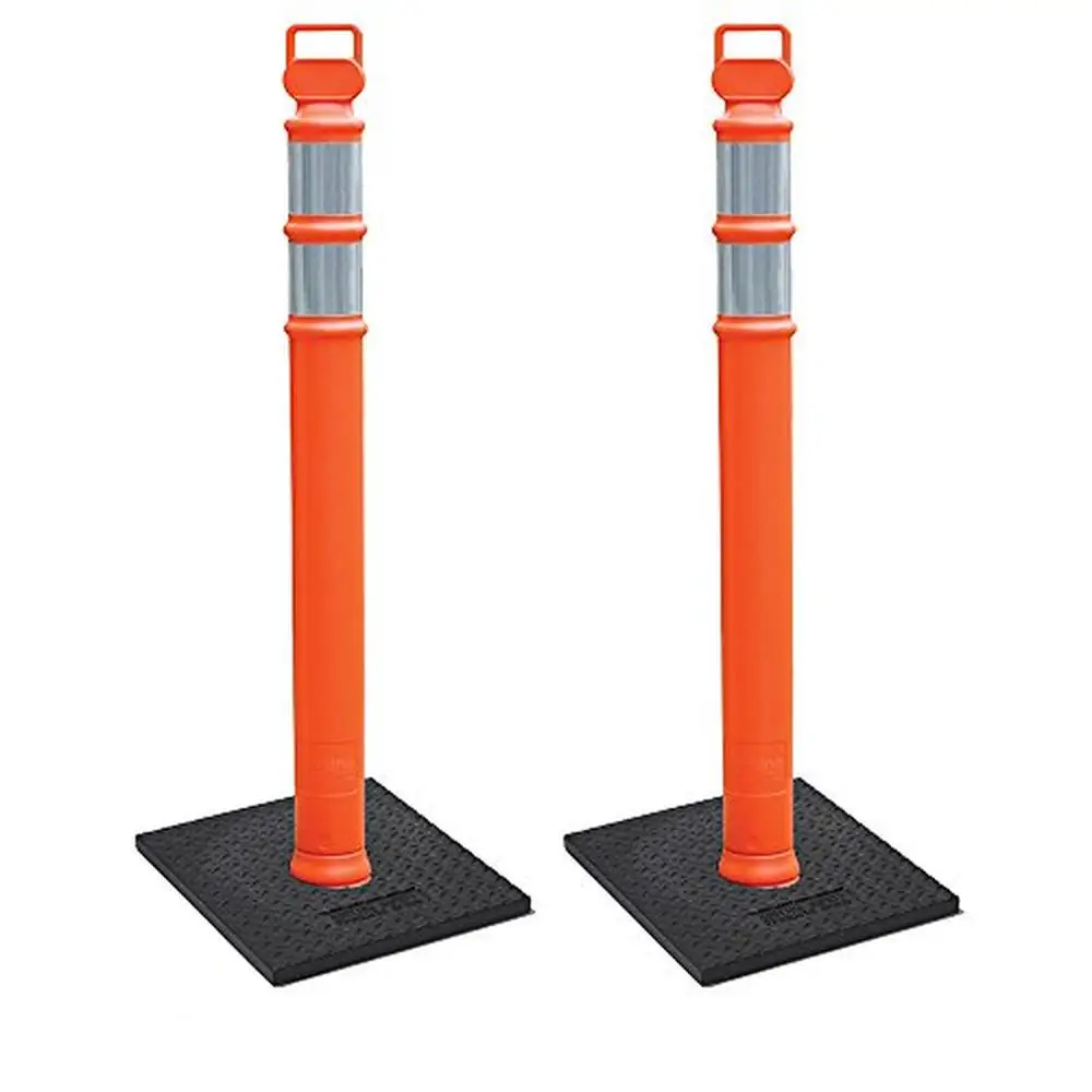High Intensity Collar Barrier Kit EZ Grab Traffic Delineator Post Set Orange 2 Pack)
High Intensity Collar Barrier Kit EZ Grab Traffic Delineator Post Set Orange 2 Pack)