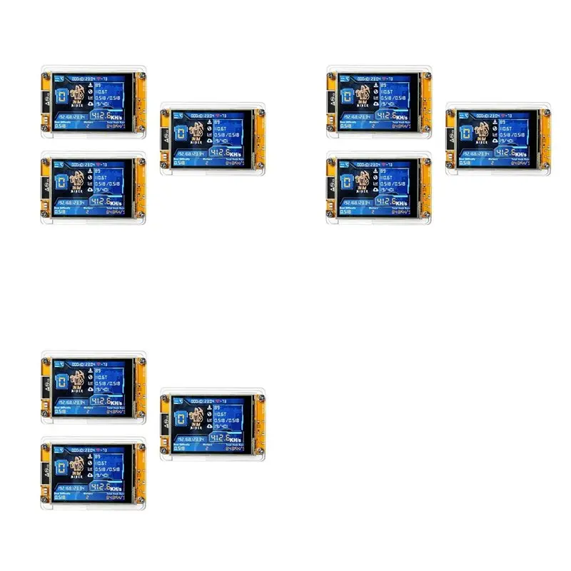 9Pcs Bitcoin Nerdminer V2 Nmminer Hashrate 411KH/S ESP32 2.8 Inch Display Crypto Solo Lottery ESP32-2432S028R DROOM
9Pcs Bitcoin Nerdminer V2 Nmminer Hashrate 411KH/S ESP32 2.8 Inch Display Crypto Solo Lottery ESP32-2432S028R DROOM