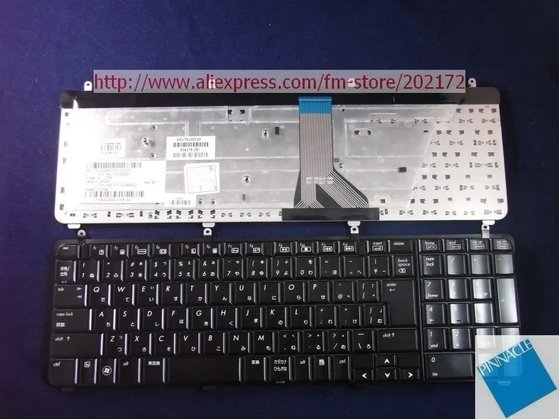 Совершенно новая черная клавиатура ноутбука 519266-291 534375-291 AEUT5J0020 для HP Pavilion DV7 серии (Япония)
Совершенно новая черная клавиатура ноутбука 519266-291 534375-291 AEUT5J0020 для HP Pavilion DV7 серии (Япония)