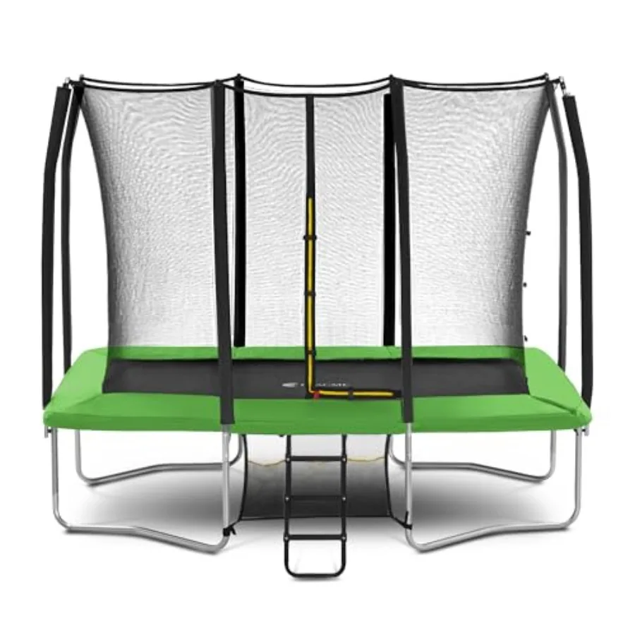 Outdoor rectangular trampoline for kids galvanized steel frame with UV-resistant black enclosure net 7x10/8x12/9x14 ft sizes do
Outdoor rectangular trampoline for kids galvanized steel frame with UV-resistant black enclosure net 7x10/8x12/9x14 ft sizes do