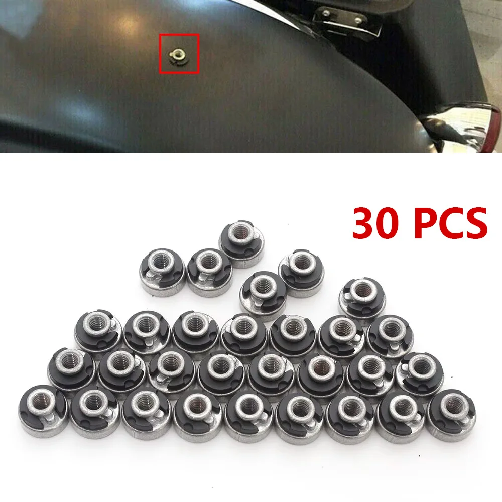 30Pcs 1/4"-20 Seat Nut Kit Rear Fender Seat Nut Kit Fits For Harley Davidson Motorcycle Accessories Aluminum Silver Seat Nut Kit
30Pcs 1/4"-20 Seat Nut Kit Rear Fender Seat Nut Kit Fits For Harley Davidson Motorcycle Accessories Aluminum Silver Seat Nut Kit