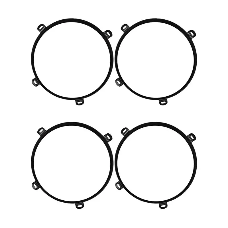Compact 4Pcs For Jeep Wrangler Jk Tj 07-17 7-Inch LED Headlight Round Ring Mounting Bracket Black
Compact 4Pcs For Jeep Wrangler Jk Tj 07-17 7-Inch LED Headlight Round Ring Mounting Bracket Black