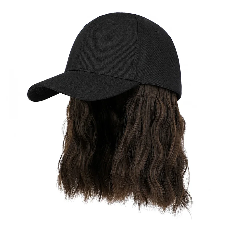 Synthetic Hat Wig for Women Wig Cap with Curly Hair Extensions Hat with Hair Wave Adjustable Baseball Cap Short Wigs
Synthetic Hat Wig for Women Wig Cap with Curly Hair Extensions Hat with Hair Wave Adjustable Baseball Cap Short Wigs