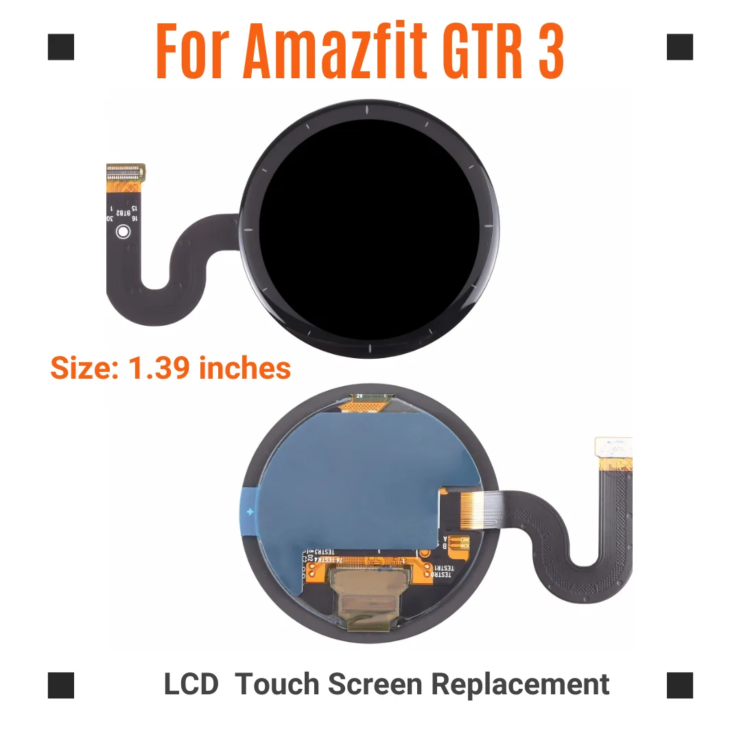 For Amazfit Watch GTR 3 LCD Display Touch Screen Replacement For Amazfit GTR 3
For Amazfit Watch GTR 3 LCD Display Touch Screen Replacement For Amazfit GTR 3