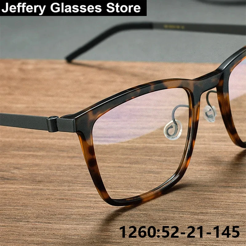 Denmark Brand 1260 Men Square Glasses Frame Vintage Acetate Ultralight Eyeglasses Women Brand Design Retro Eyewear Spectacle
Denmark Brand 1260 Men Square Glasses Frame Vintage Acetate Ultralight Eyeglasses Women Brand Design Retro Eyewear Spectacle