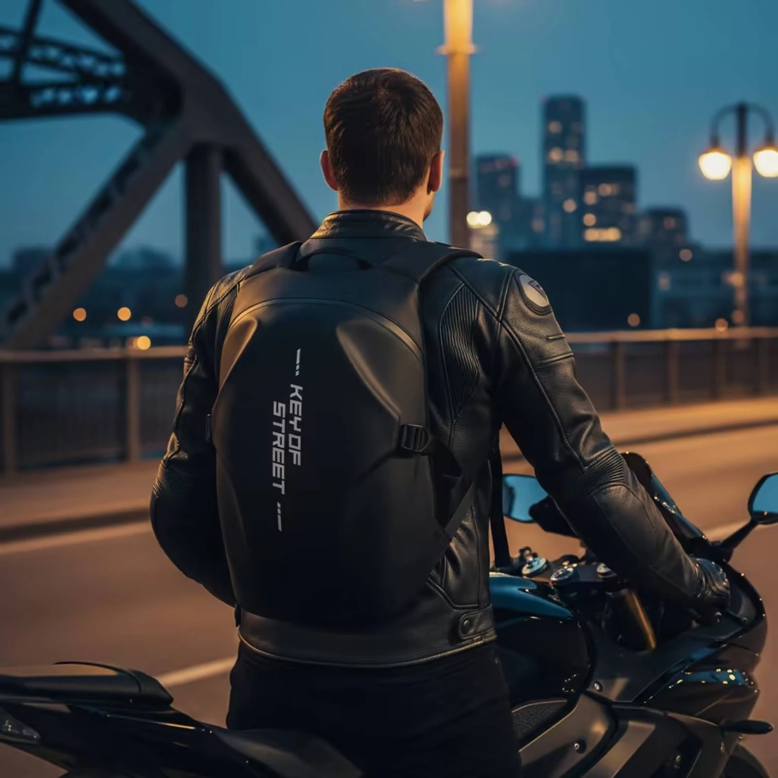 Motorcycle Backpack with Helmet Holder Padded Backpack with Helmet Holder Riding Pack Large Capacity Lightweight
Motorcycle Backpack with Helmet Holder Padded Backpack with Helmet Holder Riding Pack Large Capacity Lightweight