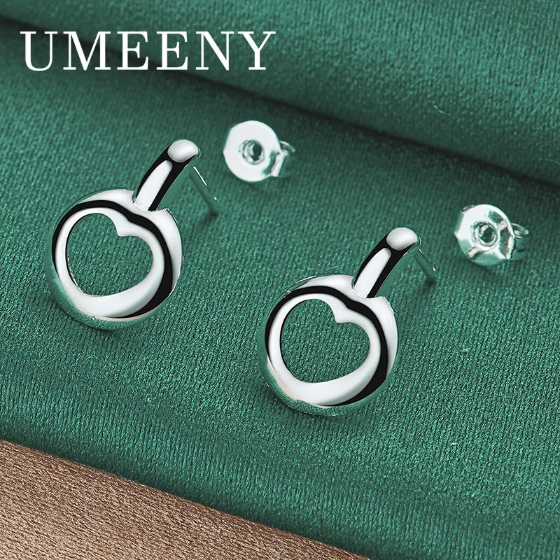 925 Sterling Silver Women's Exquisite Heart Shape Hollow Earrings Gift Wedding Accessories Fashion
925 Sterling Silver Women's Exquisite Heart Shape Hollow Earrings Gift Wedding Accessories Fashion
