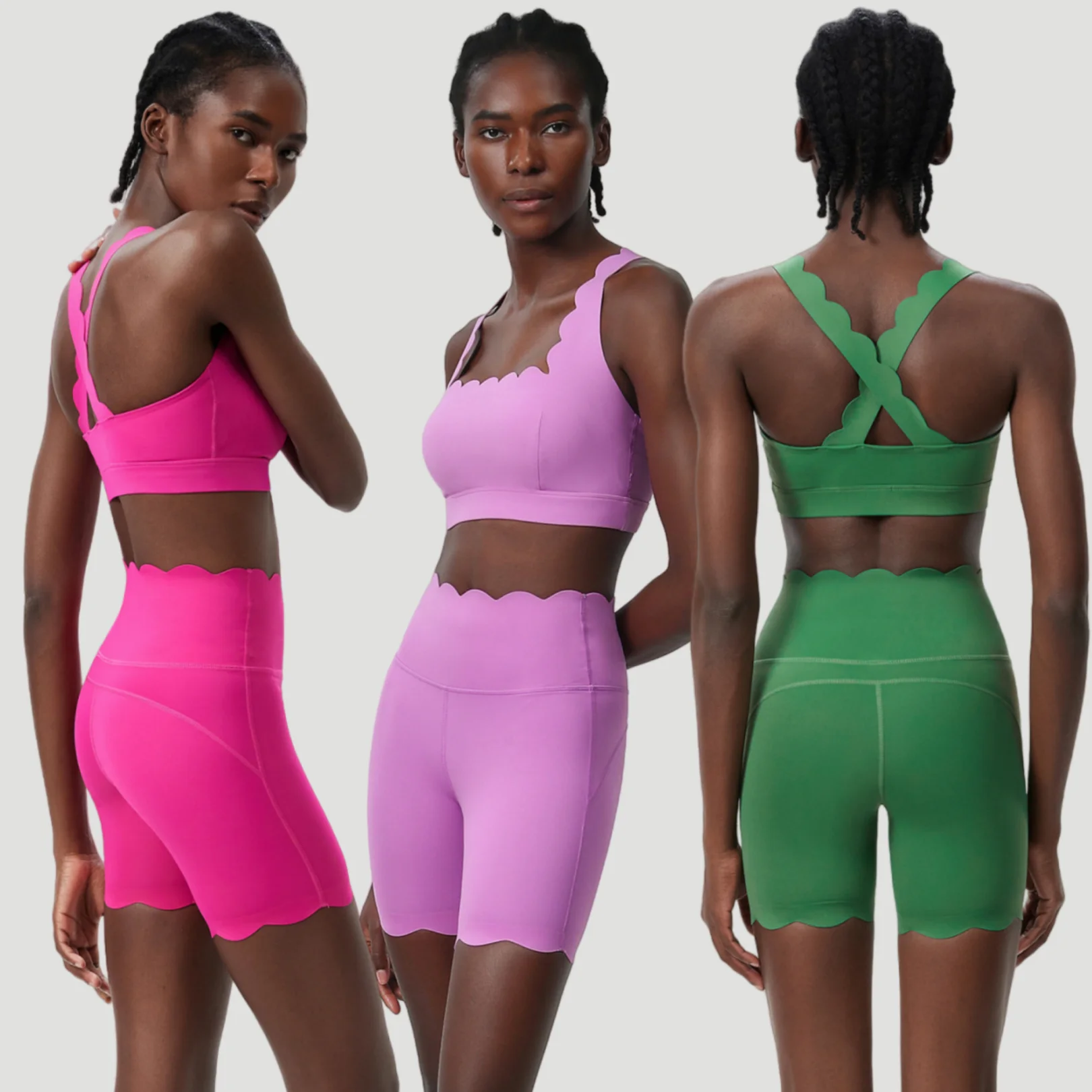 2Pcs Yoga Set Women Gym Set Sports Bra High Waist Yoga Shorts Buttery Soft Quick-drying Running Workout Clothes Sportswear
2Pcs Yoga Set Women Gym Set Sports Bra High Waist Yoga Shorts Buttery Soft Quick-drying Running Workout Clothes Sportswear