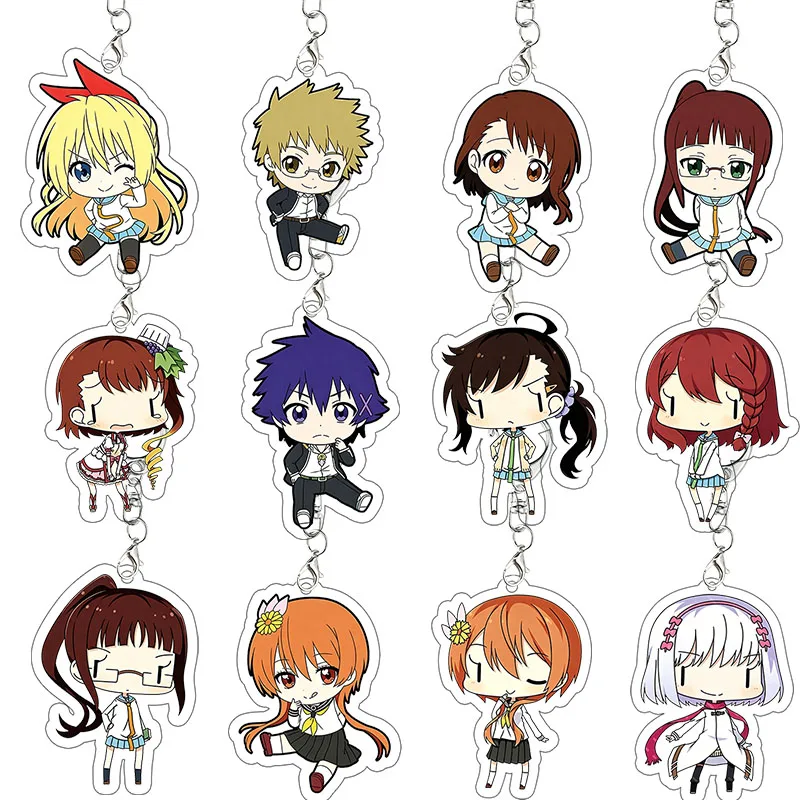 Nisekoi Acrylic Keychain False Love Kirisaki Chitoge Cute Anime Key Ring Bag Pendant Anime Cartoon Decor Kawaii Student Gift
Nisekoi Acrylic Keychain False Love Kirisaki Chitoge Cute Anime Key Ring Bag Pendant Anime Cartoon Decor Kawaii Student Gift
