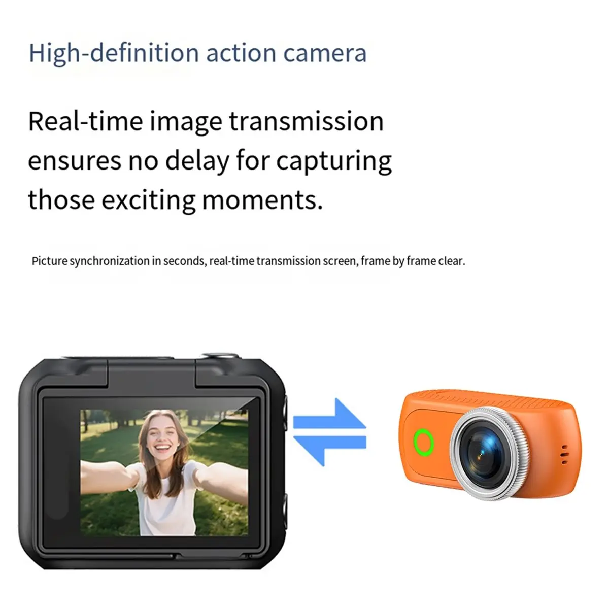 N05R Compact Panoramic Action Camera with Magnetic Neck Strap Anti-Shake WiFi Thumb Action Camera for Outdoor Sports Camera
N05R Compact Panoramic Action Camera with Magnetic Neck Strap Anti-Shake WiFi Thumb Action Camera for Outdoor Sports Camera