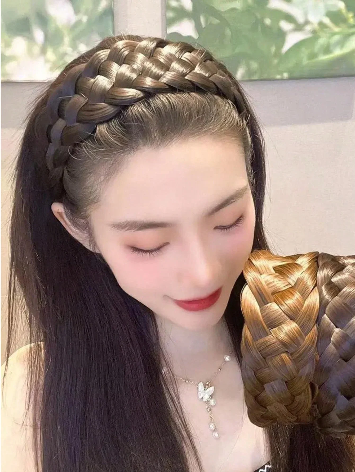 Women's Fishtail Braid Faux Hair Headband Hair Accessories
Women's Fishtail Braid Faux Hair Headband Hair Accessories