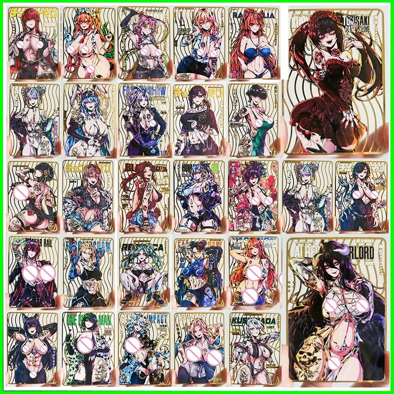 Anime Character DIY Collectible Cards Chun-Li Nakime Paimon Nahida Akira Laser Flash Card Boy Play Toys Christmas Birthday Gifts
Anime Character DIY Collectible Cards Chun-Li Nakime Paimon Nahida Akira Laser Flash Card Boy Play Toys Christmas Birthday Gifts