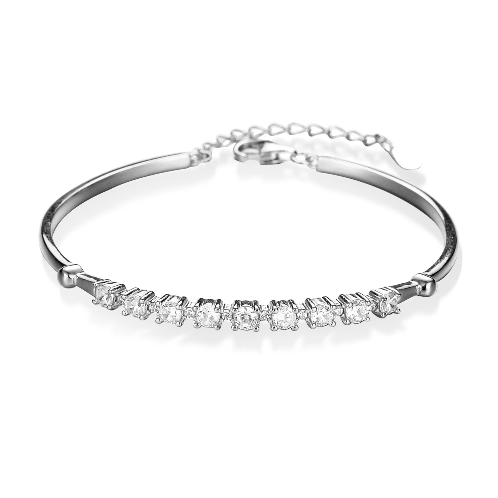 GRA Certified VVS D 3mm Moissanite Diamond Dating Bracelet For Women Bangle Real 925 Sterling Silver Top Quality Fine Jewelry
GRA Certified VVS D 3mm Moissanite Diamond Dating Bracelet For Women Bangle Real 925 Sterling Silver Top Quality Fine Jewelry