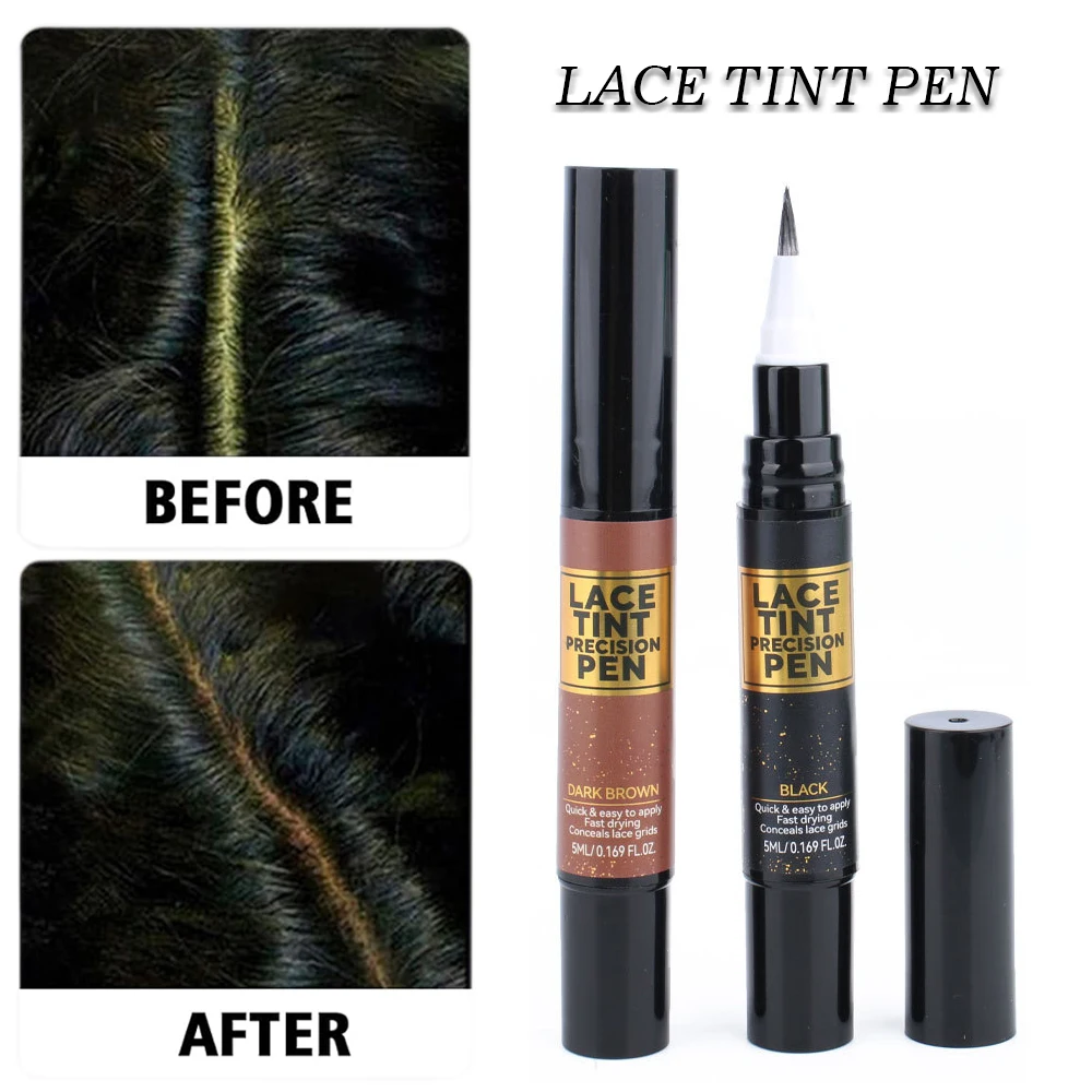 Nunify 5Ml Lace Tint Precision Pen Correctivelace Net Dyeing Stick Pen For Lace Dyeing 1Pcs Wig Accessories For Wig Parting 
Nunify 5Ml Lace Tint Precision Pen Correctivelace Net Dyeing Stick Pen For Lace Dyeing 1Pcs Wig Accessories For Wig Parting