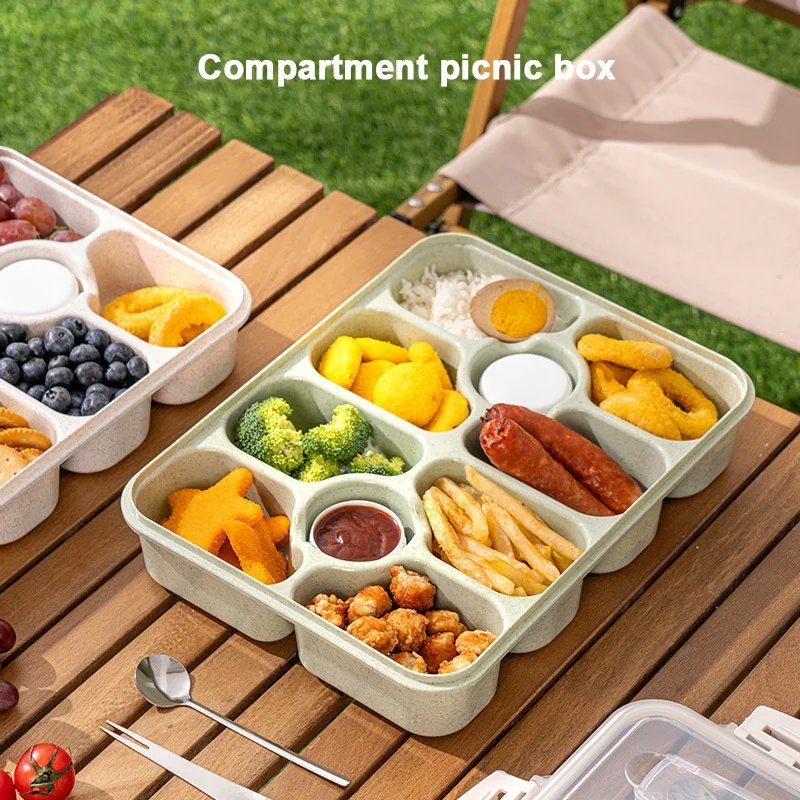 Wheat Straw Lunch Box with 10 Grids Portable Lunch Box Microwave Heating Lunch Box for Work Student With Lid Square Lunch Box
Wheat Straw Lunch Box with 10 Grids Portable Lunch Box Microwave Heating Lunch Box for Work Student With Lid Square Lunch Box