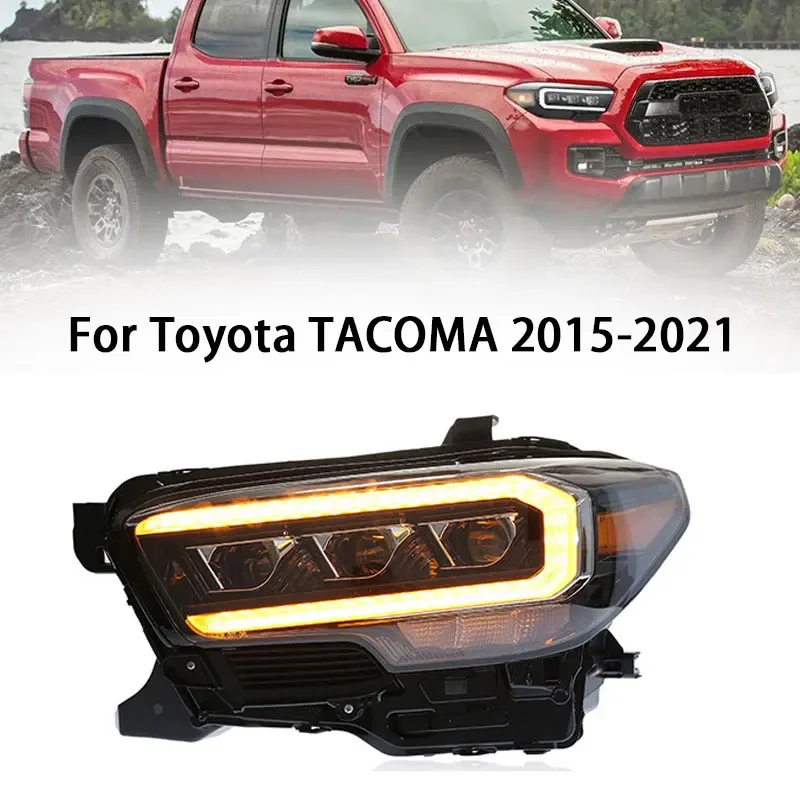 Автомобильный Стайлинг, 2 шт., фары для Toyota Tacoma 2015-2020, Tacoma, светодиодные фары DRL, динамический сигнал, автоаксессуары
Автомобильный Стайлинг, 2 шт., фары для Toyota Tacoma 2015-2020, Tacoma, светодиодные фары DRL, динамический сигнал, автоаксессуары