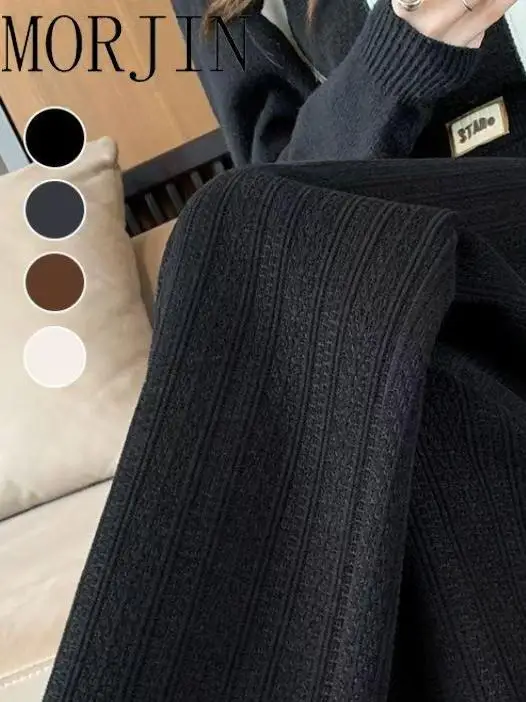 Свободные широкие брюки для женщин больших размеров, на флисовой подкладке, с высокой талией, повседневные, прямого кроя, в корейском стиле, осень-зима
Свободные широкие брюки для женщин больших размеров, на флисовой подкладке, с высокой талией, повседневные, прямого кроя, в корейском стиле, осень-зима