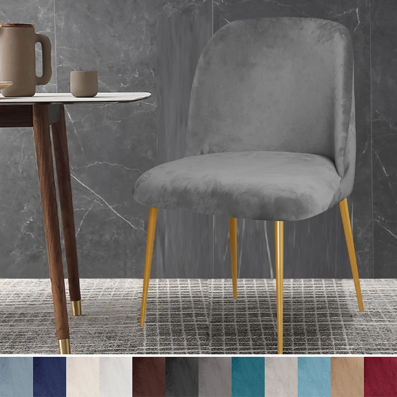 1/2/4/6PCS Velvet Duckbill Curved Chair Slipcover Low Back Elastic Stretch Solid Washable Cover for Home Hotel Dining Seat Decor
1/2/4/6PCS Velvet Duckbill Curved Chair Slipcover Low Back Elastic Stretch Solid Washable Cover for Home Hotel Dining Seat Decor