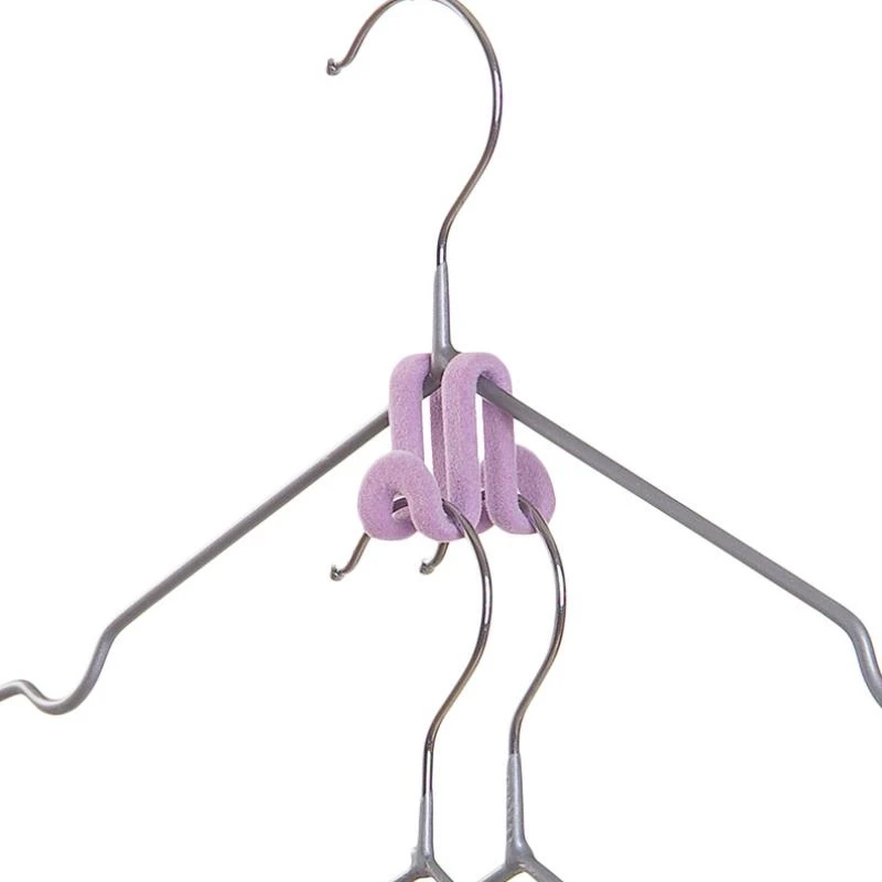 1Pcs Plastic Flocking Double Dual Hook Multifunctional Portable Hooks Clothes Bags Hangers Drying Racks Wardrobe Storage Rack
1Pcs Plastic Flocking Double Dual Hook Multifunctional Portable Hooks Clothes Bags Hangers Drying Racks Wardrobe Storage Rack