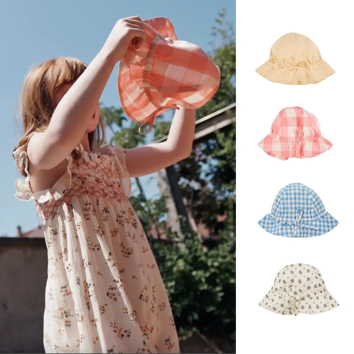 Children's Hat Spring and Summer Thin Women's Baby Fisherman's Hat 2025 New Summer Sunshade Hat for Girls Checkered Hat
Children's Hat Spring and Summer Thin Women's Baby Fisherman's Hat 2025 New Summer Sunshade Hat for Girls Checkered Hat