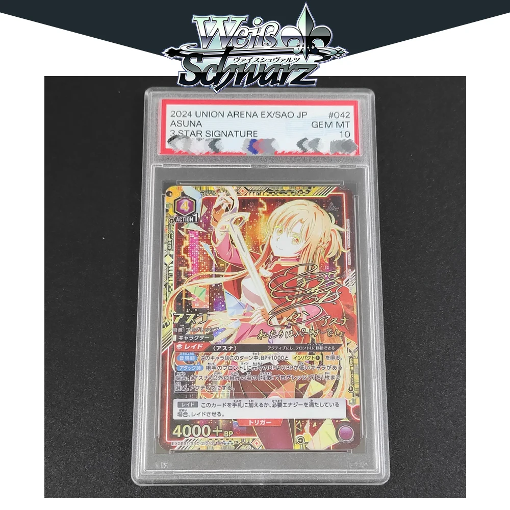 BLBU Ws Cards Sword Art Onlin2 Weiss Schwarz Card Asuna Sexy Acg Weib Signature Diy Sr3 Star Rating Anime Collectible Cards Sao
BLBU Ws Cards Sword Art Onlin2 Weiss Schwarz Card Asuna Sexy Acg Weib Signature Diy Sr3 Star Rating Anime Collectible Cards Sao