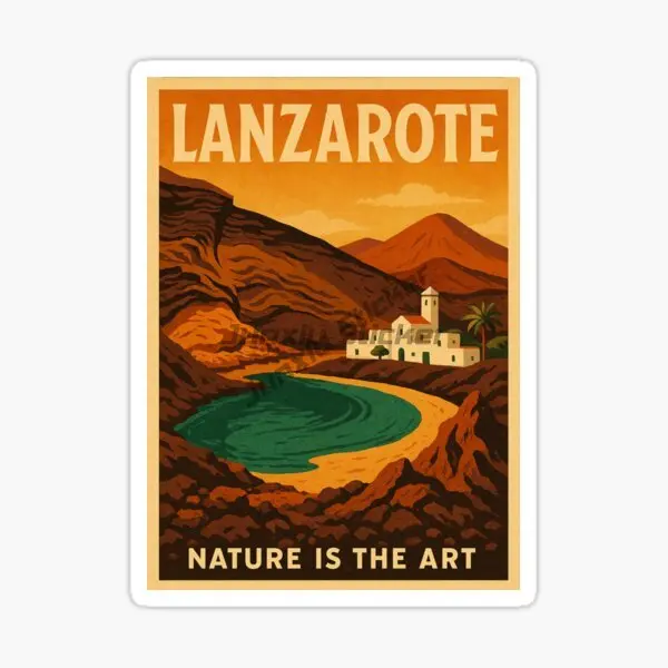 Spain LANZAROTE Canary Islands Volcanic Island Car Sticker Vinyl Self-Adhesive Decorative Decal
Spain LANZAROTE Canary Islands Volcanic Island Car Sticker Vinyl Self-Adhesive Decorative Decal