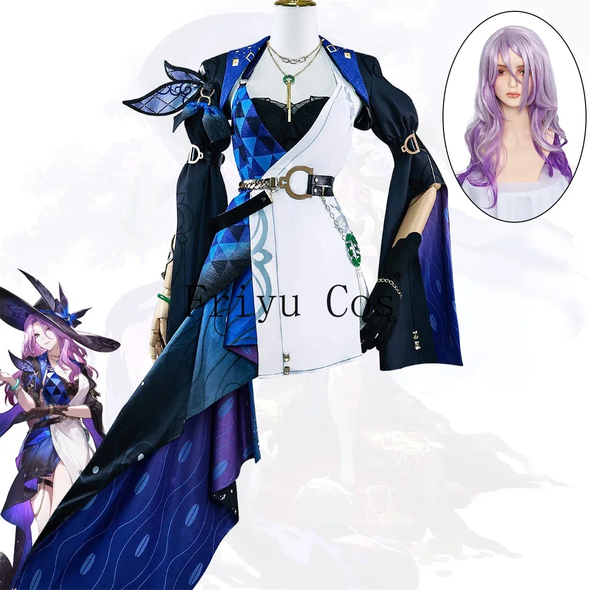 Honkai Star Rail Jade Cosplay Costume Adult Carnival Uniform Anime Halloween Party Costumes Masquerade for Women Game Outfit Set
Honkai Star Rail Jade Cosplay Costume Adult Carnival Uniform Anime Halloween Party Costumes Masquerade for Women Game Outfit Set