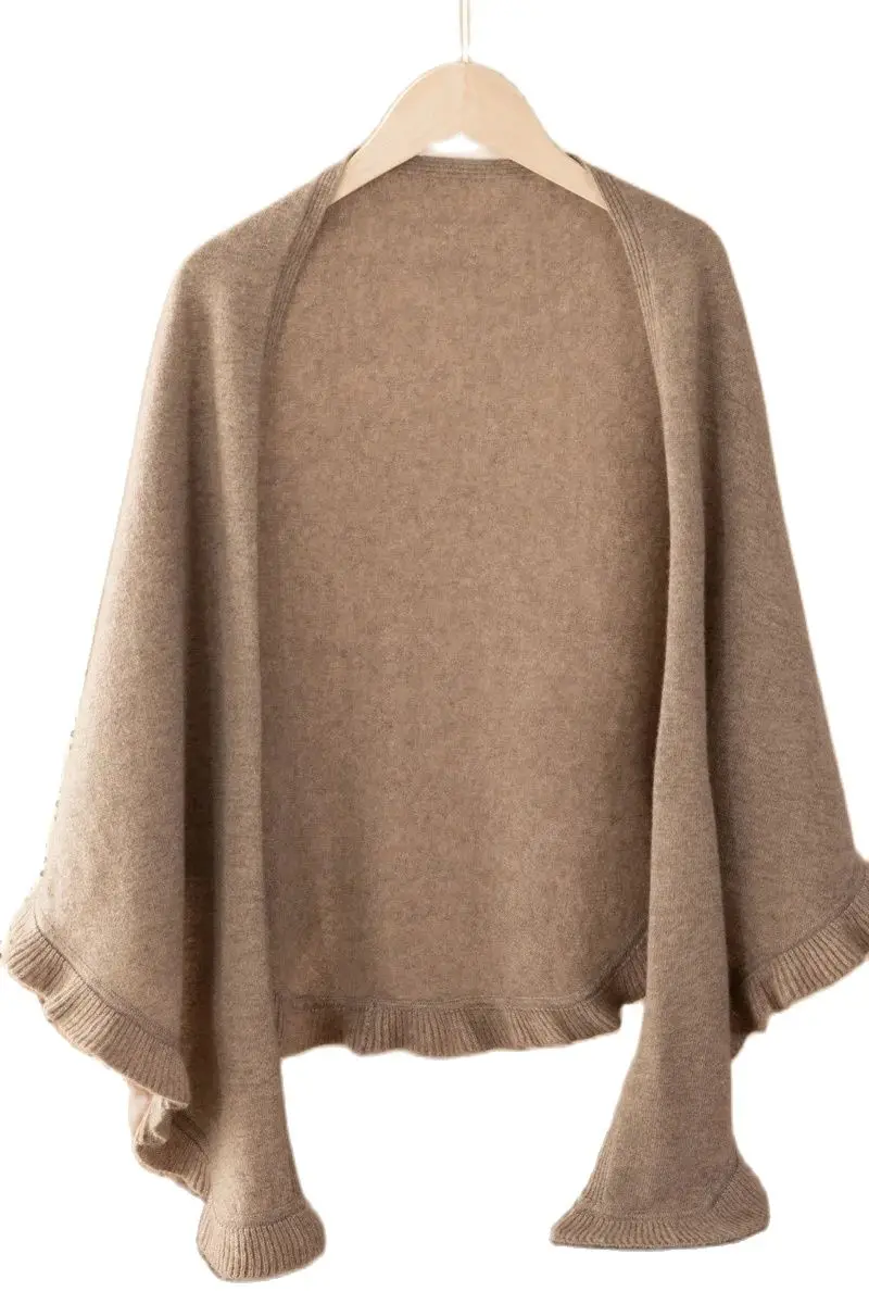 2023 New Women's Shawl Pure Color Soft Pure Wool Knit Scarf Fashion All-Match Women's Clothing Accessories Scarf Cardigan
2023 New Women's Shawl Pure Color Soft Pure Wool Knit Scarf Fashion All-Match Women's Clothing Accessories Scarf Cardigan