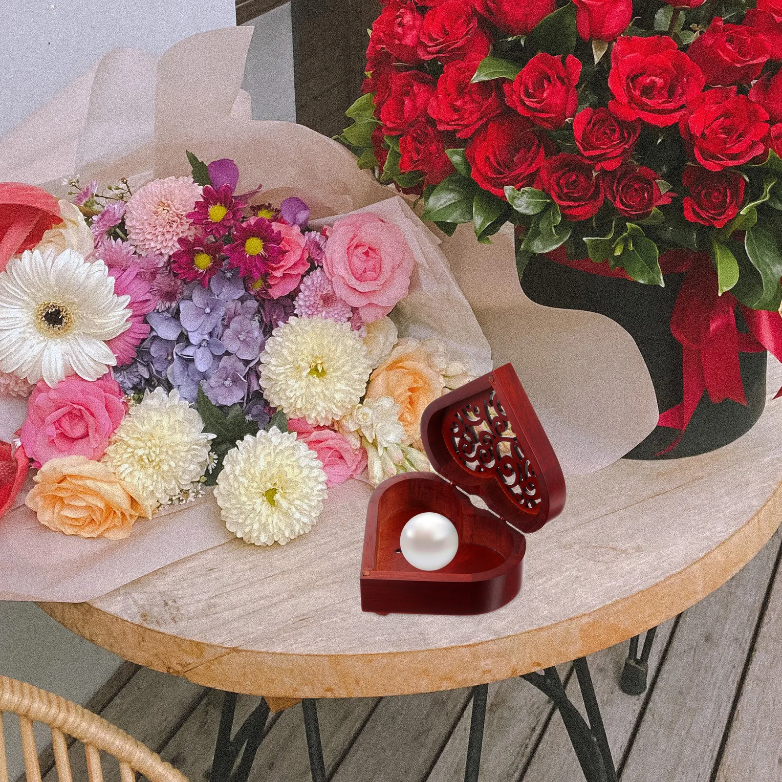 Wooden Heart Shaped Music Box Empty DIY Container Storage Box Birthday Gift Women Home Decor Retro Table Accessories
Wooden Heart Shaped Music Box Empty DIY Container Storage Box Birthday Gift Women Home Decor Retro Table Accessories