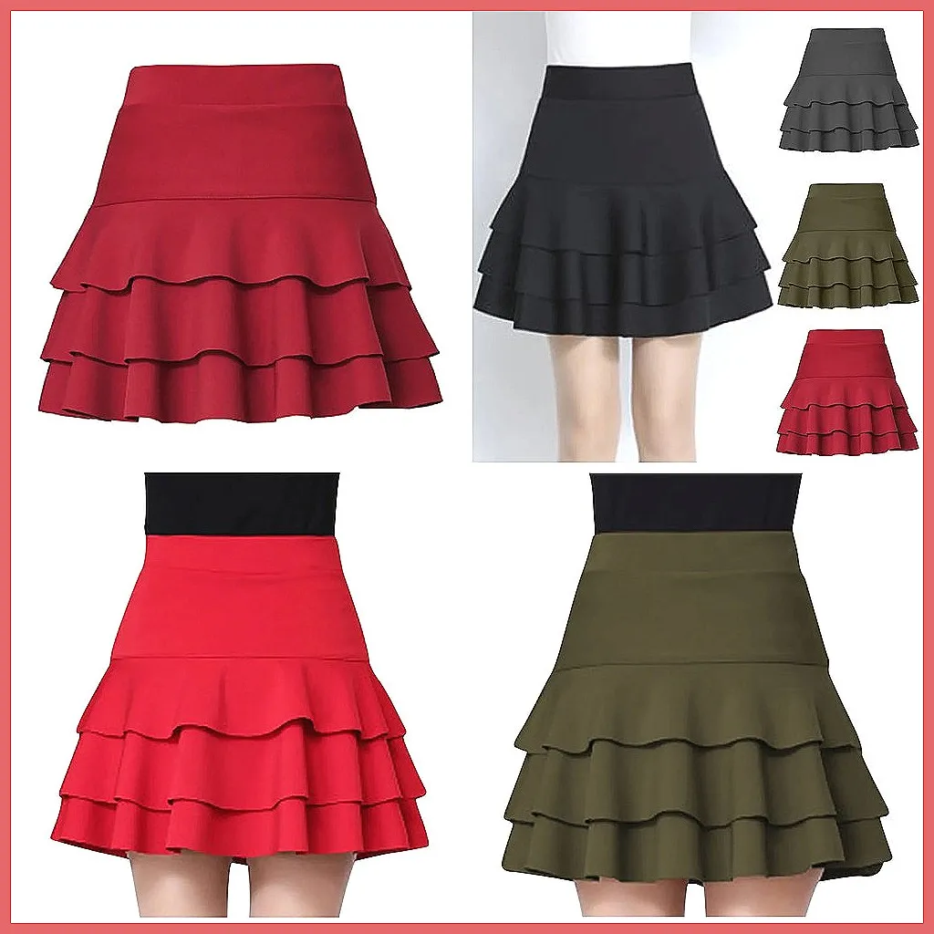 High Waist 3-Layer Fitness Skirt Shorts - Elastic Yoga Pants for Women, Casual Solid Skirt
High Waist 3-Layer Fitness Skirt Shorts - Elastic Yoga Pants for Women, Casual Solid Skirt