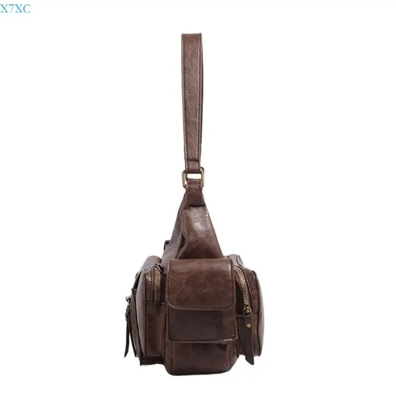 X7XC Pu Slings Purse Handbag Retro Clutch Purse with Zipper Closure Shoulder Bag
X7XC Pu Slings Purse Handbag Retro Clutch Purse with Zipper Closure Shoulder Bag