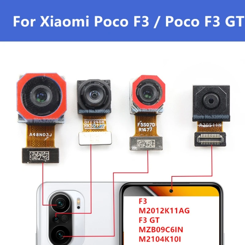Сменный гибкий кабель для фронтальной и задней камеры для Xiaomi Poco F3 / Mi F3 GT
Сменный гибкий кабель для фронтальной и задней камеры для Xiaomi Poco F3 / Mi F3 GT