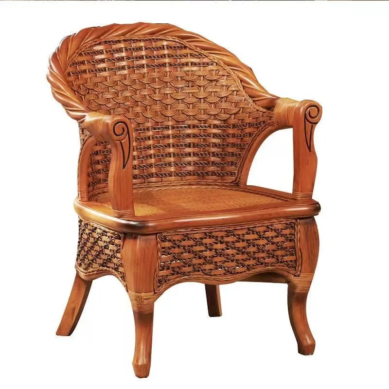 Rattan chair three-piece single backrest balcony living room bamboo rattan coffee table casual modern table andchair combination
Rattan chair three-piece single backrest balcony living room bamboo rattan coffee table casual modern table andchair combination