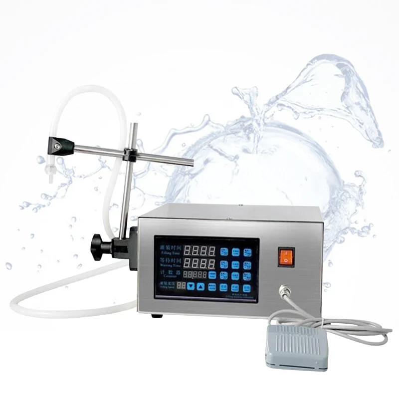 Digital Control Pump Liquid Filling Machine LCD Display Mini Electric Oil Perfume Water Softdrink Milk Bottles Filler Machine
Digital Control Pump Liquid Filling Machine LCD Display Mini Electric Oil Perfume Water Softdrink Milk Bottles Filler Machine