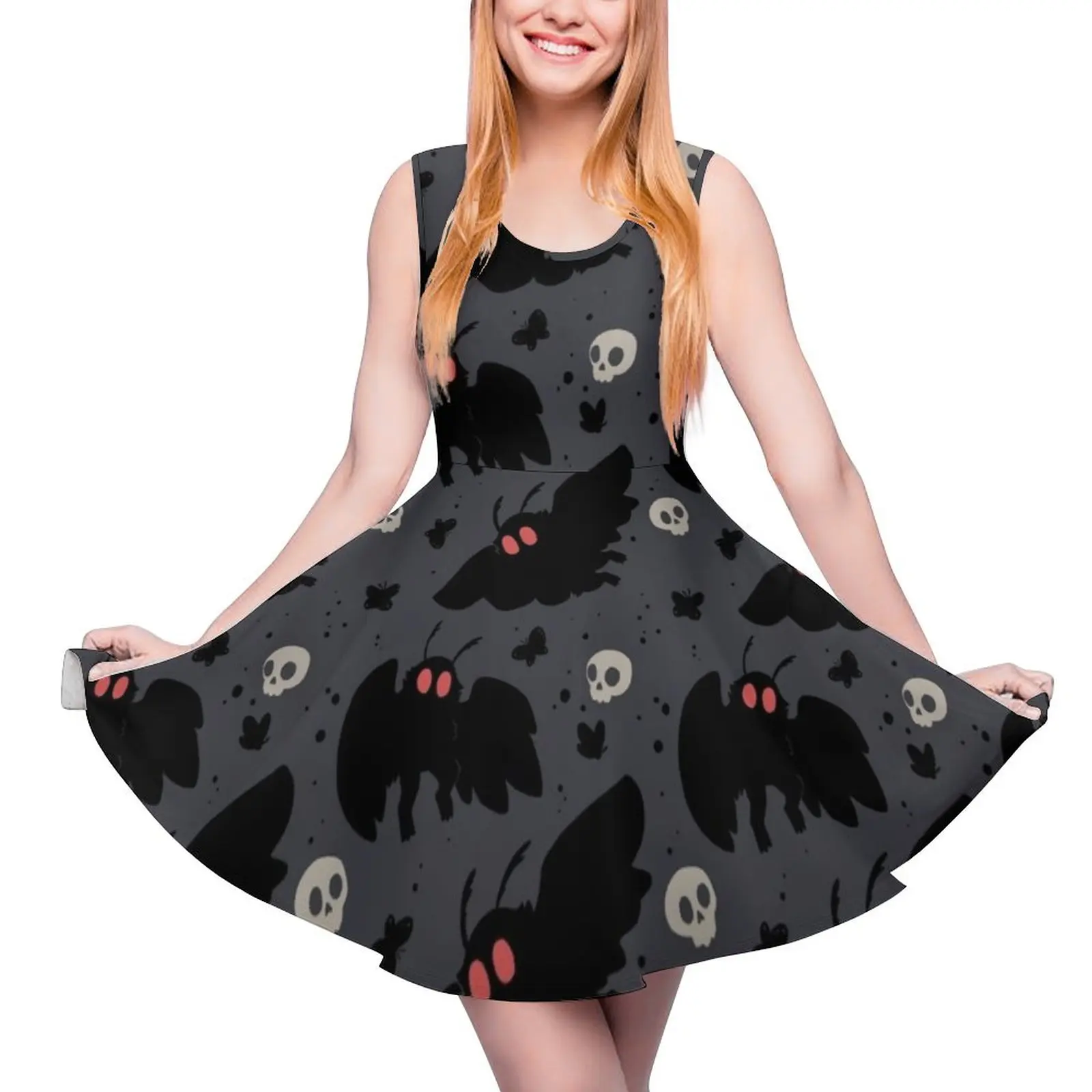 Mothman - Night Grey Sleeveless Dress Dress for girls dress women elegant luxury sexy for women
Mothman - Night Grey Sleeveless Dress Dress for girls dress women elegant luxury sexy for women