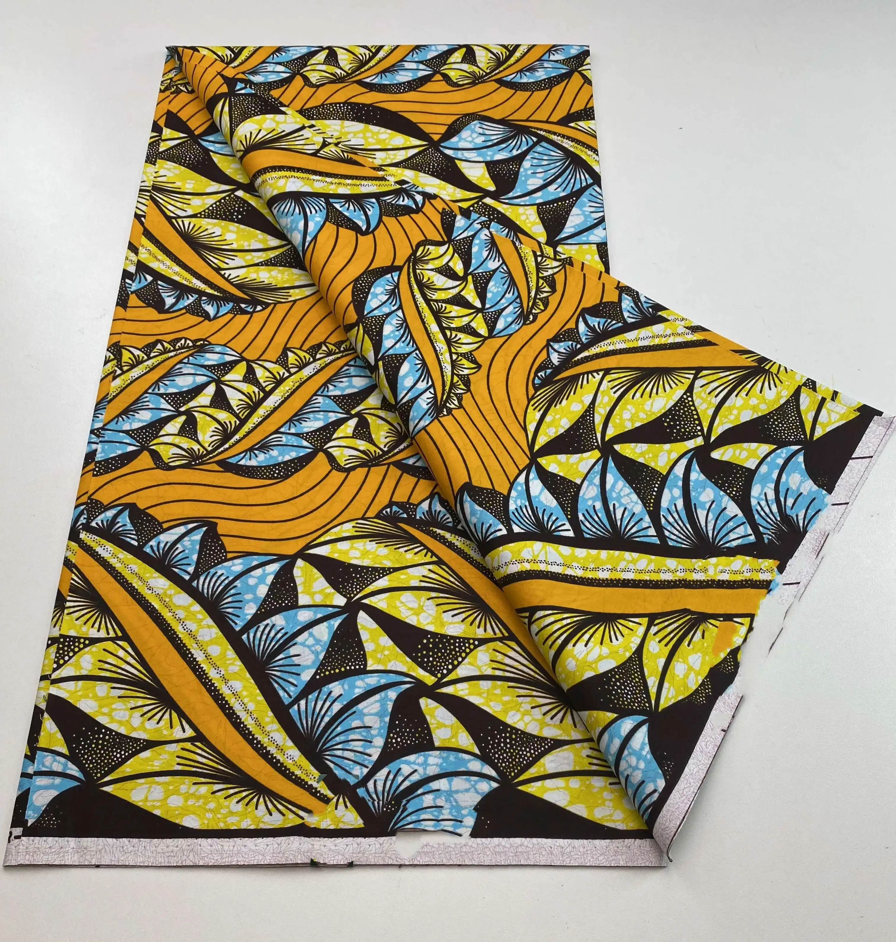 Veritable Super V Real Wax Guaranteed Wax Printed Real Dutch Hollandais Loincloth African Dress 100% Cotton Fabric 6 Yards Batik
Veritable Super V Real Wax Guaranteed Wax Printed Real Dutch Hollandais Loincloth African Dress 100% Cotton Fabric 6 Yards Batik