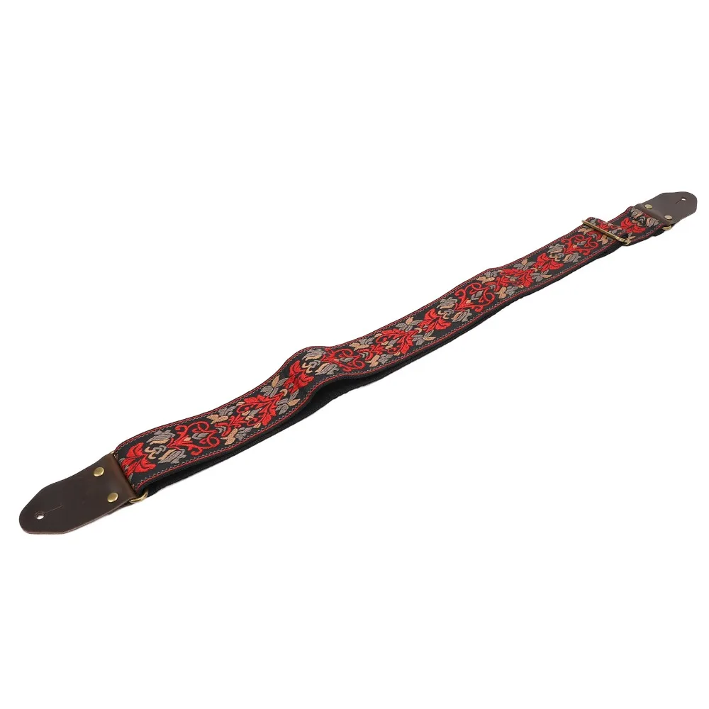Thickened Guitar Strap With Leather Ends Widened Multifunctional Guitar Strap Retro Red Flower
Thickened Guitar Strap With Leather Ends Widened Multifunctional Guitar Strap Retro Red Flower