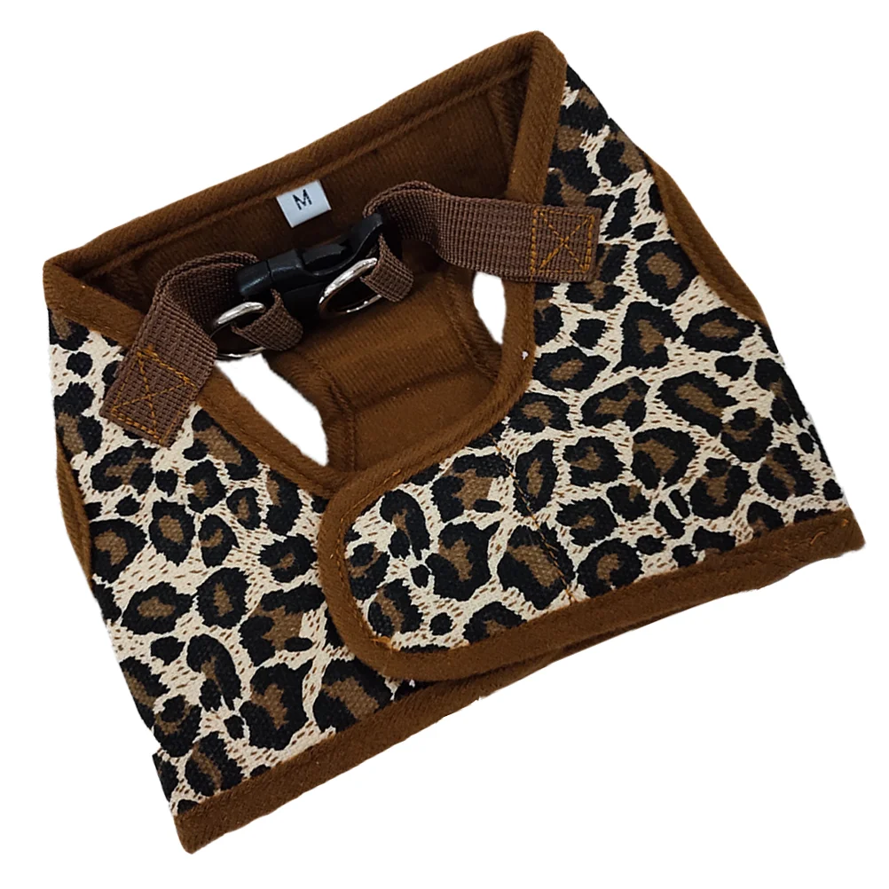 Chest Belt Leopard Print Canvas Size Release D Pet Dog Vest Puppy Jacket Comfortable Walking Control Dog
Chest Belt Leopard Print Canvas Size Release D Pet Dog Vest Puppy Jacket Comfortable Walking Control Dog