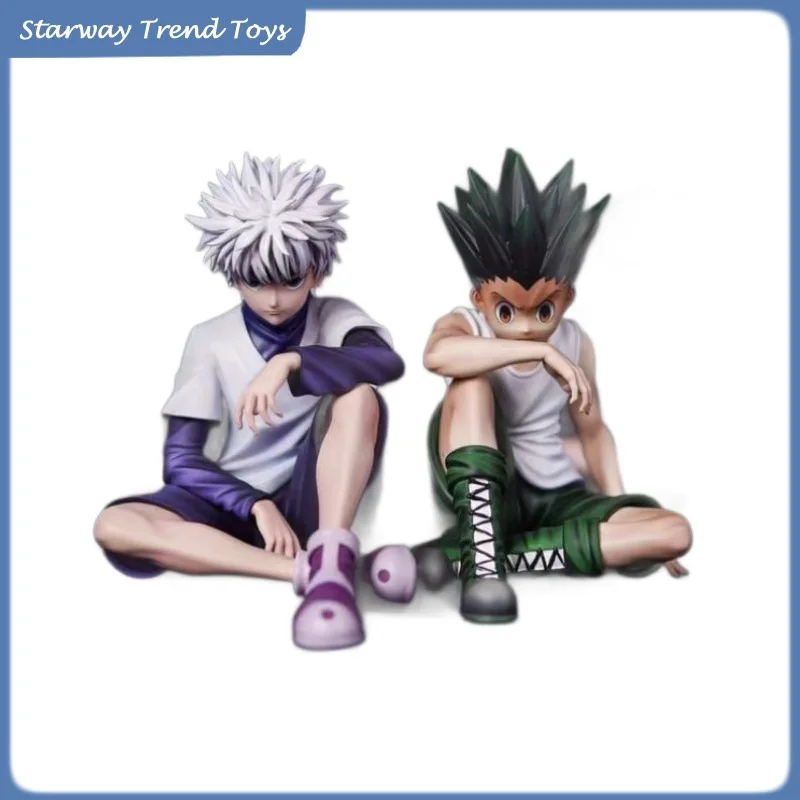 Hunter x Hunter Anime Sculpture Killua Gon Friends Sitting GK Model Collector’s Item PVC Statue for Desk Display Cool Weird Gift
Hunter x Hunter Anime Sculpture Killua Gon Friends Sitting GK Model Collector’s Item PVC Statue for Desk Display Cool Weird Gift