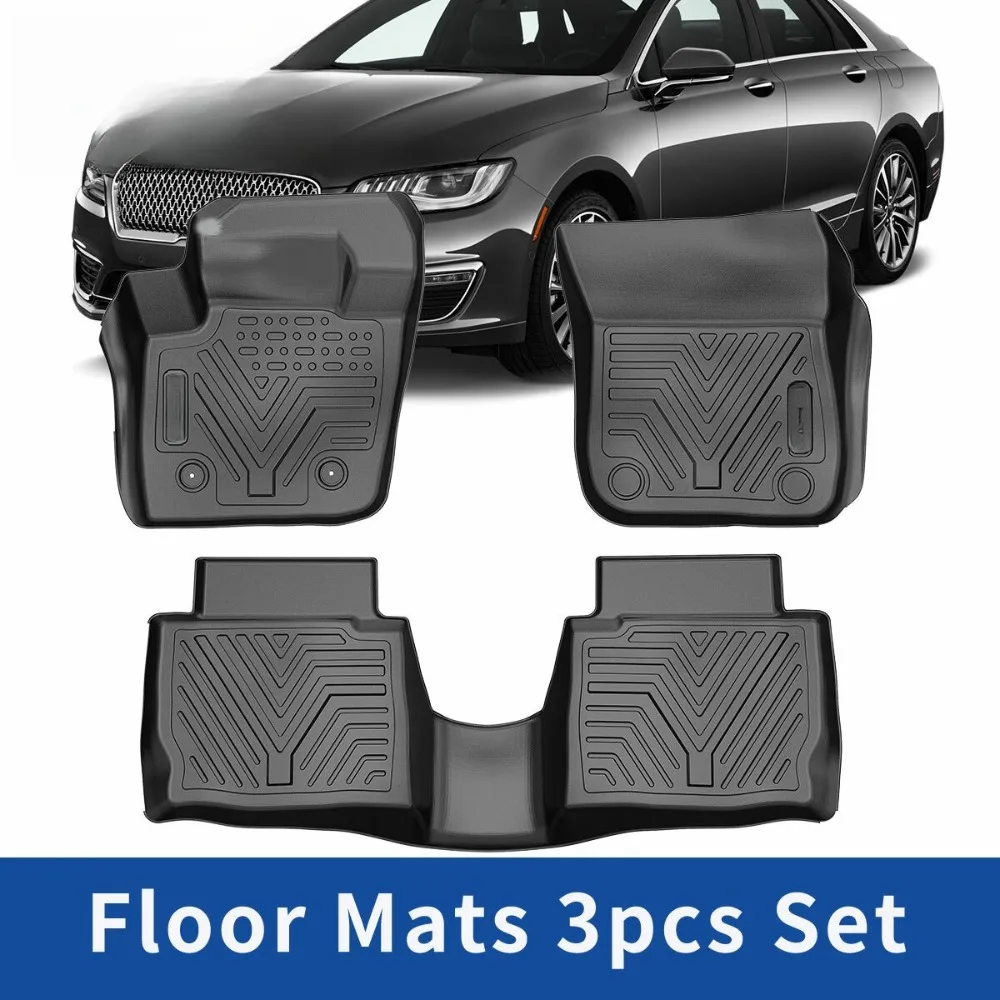 3D Floor Mats For 2013-2016 Ford Fusion Lincoln MKZ All Weather TPE Rubber Liner
3D Floor Mats For 2013-2016 Ford Fusion Lincoln MKZ All Weather TPE Rubber Liner