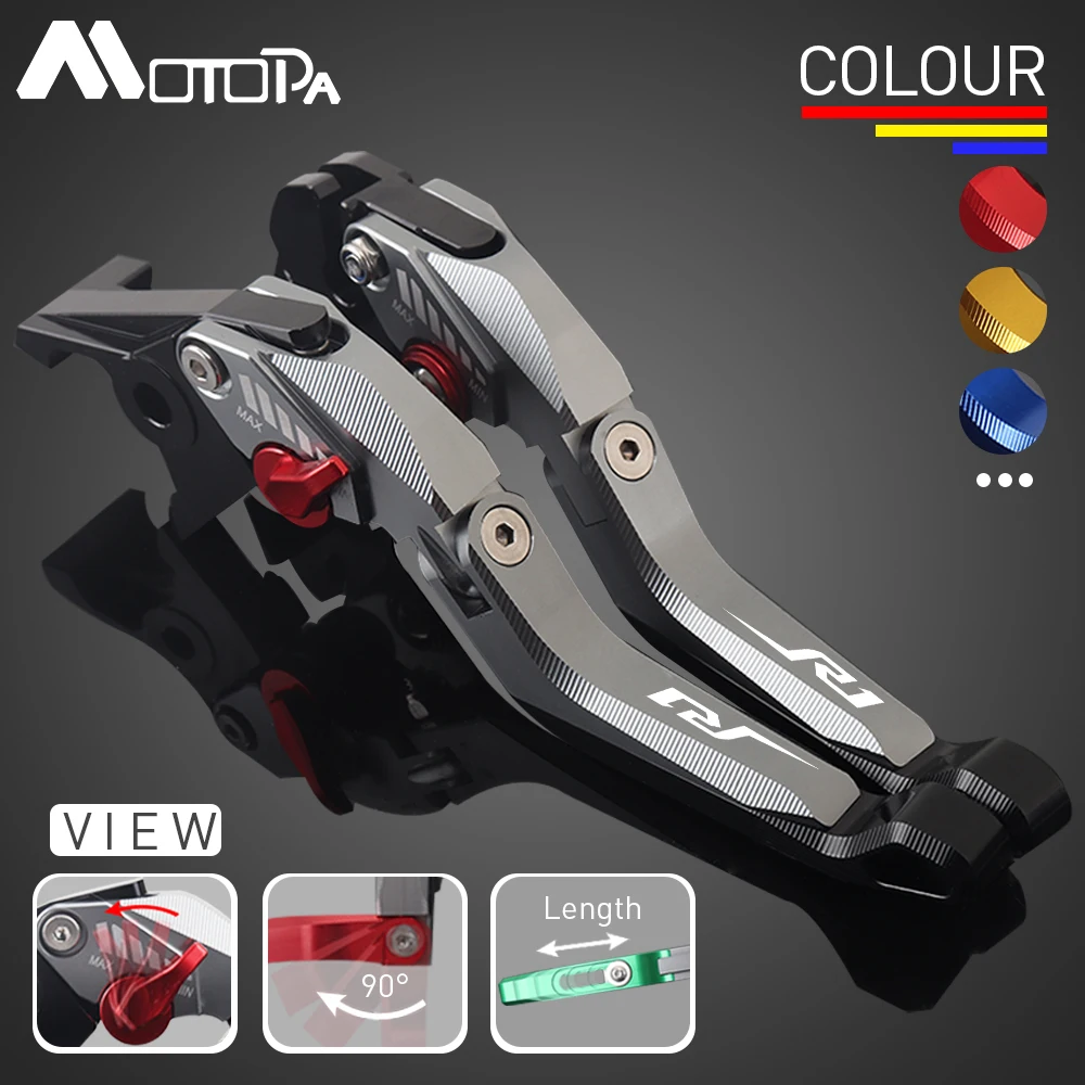 MOTOPA CNC 5D Clutch Brake Lever For Yamaha YZF R1 YZF-R1 YZFR1 2009-2014 10 11 12 13 CNC Aluminum Adjustable Clutch Brake Lever
MOTOPA CNC 5D Clutch Brake Lever For Yamaha YZF R1 YZF-R1 YZFR1 2009-2014 10 11 12 13 CNC Aluminum Adjustable Clutch Brake Lever