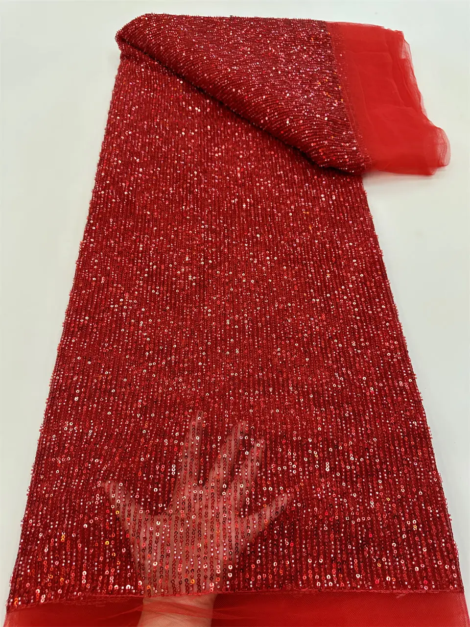 African Sequins Beaded Lace Fabrics 2023 High Quality Sequence Embroidery French Nigerian Lace Fabric for Wedding SewingRF5719
African Sequins Beaded Lace Fabrics 2023 High Quality Sequence Embroidery French Nigerian Lace Fabric for Wedding SewingRF5719