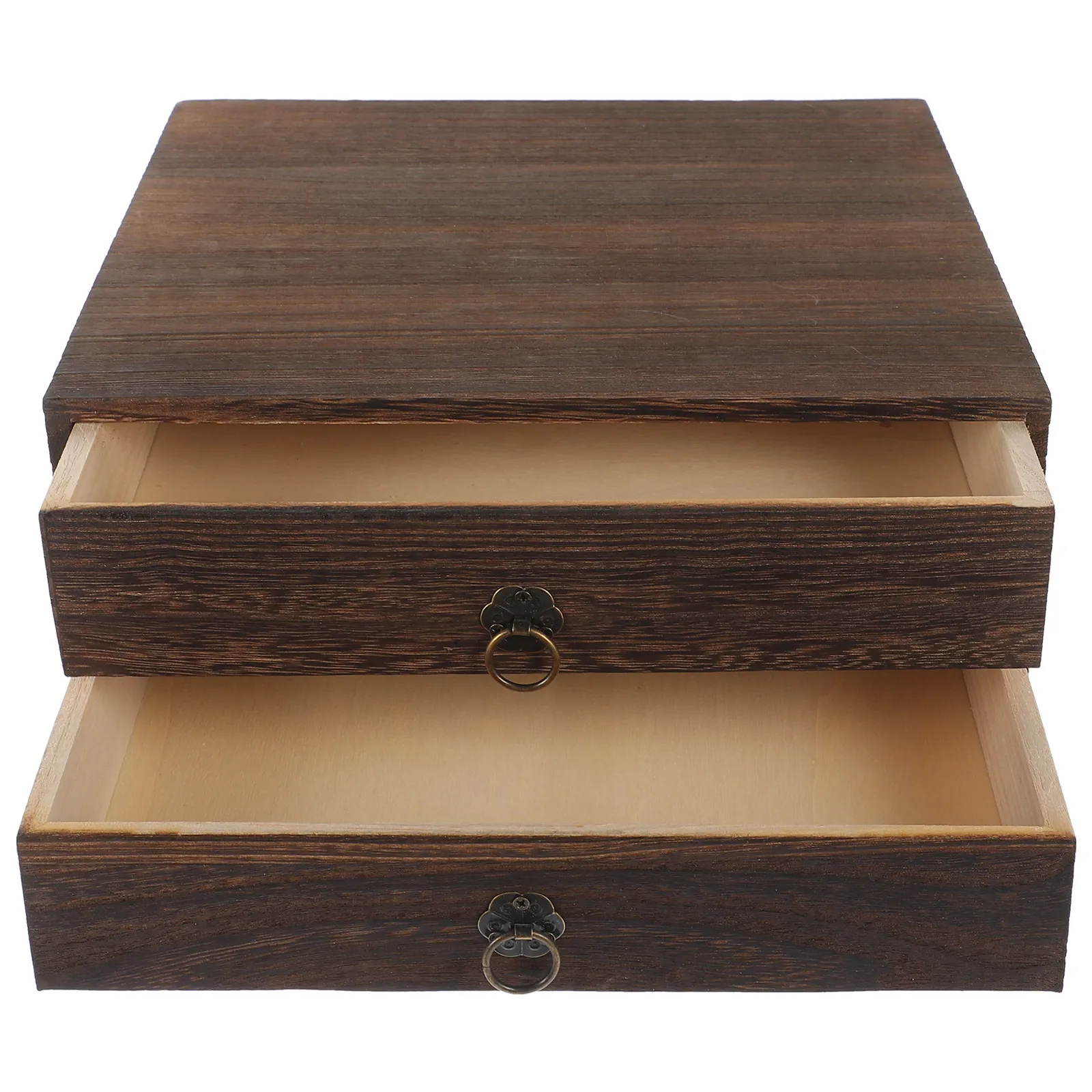 1Pcs 2-Layer Storage Box Drawer Type Wooden Sundries Organizer Compact Container for Stationery Cosmetics Small Items Home Desk
1Pcs 2-Layer Storage Box Drawer Type Wooden Sundries Organizer Compact Container for Stationery Cosmetics Small Items Home Desk