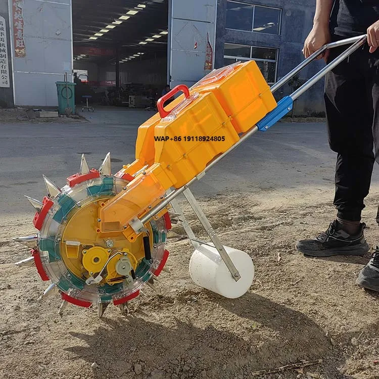 Agricultural Seeder with Fertilization Manual Sowing of Corn and Vegetable Mini Hand Push Corn Seeder
Agricultural Seeder with Fertilization Manual Sowing of Corn and Vegetable Mini Hand Push Corn Seeder