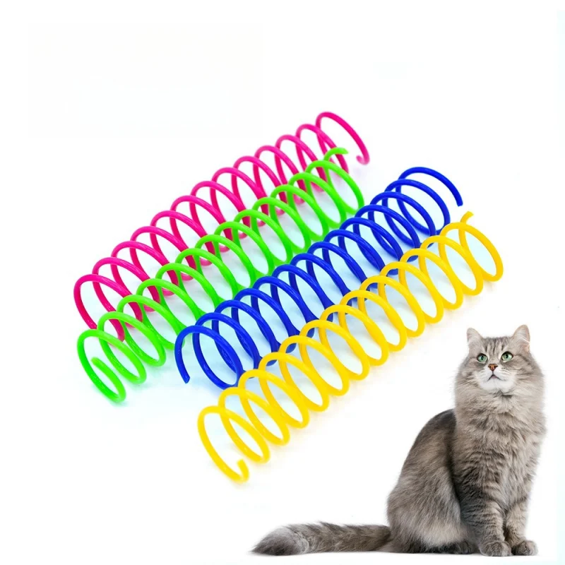Funny Kitten Coil Spiral Springs Cat Toys Interactive Cat Spring Toy Colorful Springs Cat Pet Accessories Home Toy Pet Products
Funny Kitten Coil Spiral Springs Cat Toys Interactive Cat Spring Toy Colorful Springs Cat Pet Accessories Home Toy Pet Products