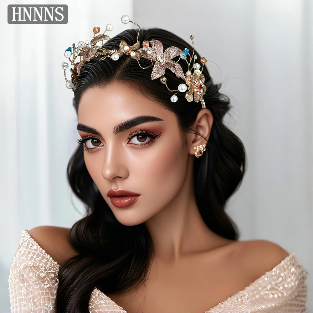 HNNNS Sweet Ladies Headband Princess Style Elegant Hairband Romantic Bridal Headdress Wedding Jewelry Girls Accessories A304
HNNNS Sweet Ladies Headband Princess Style Elegant Hairband Romantic Bridal Headdress Wedding Jewelry Girls Accessories A304